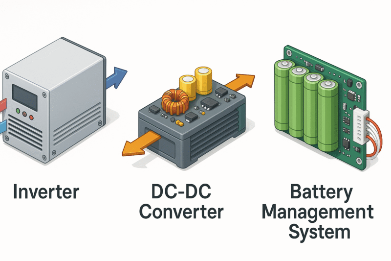 Power electronics involved