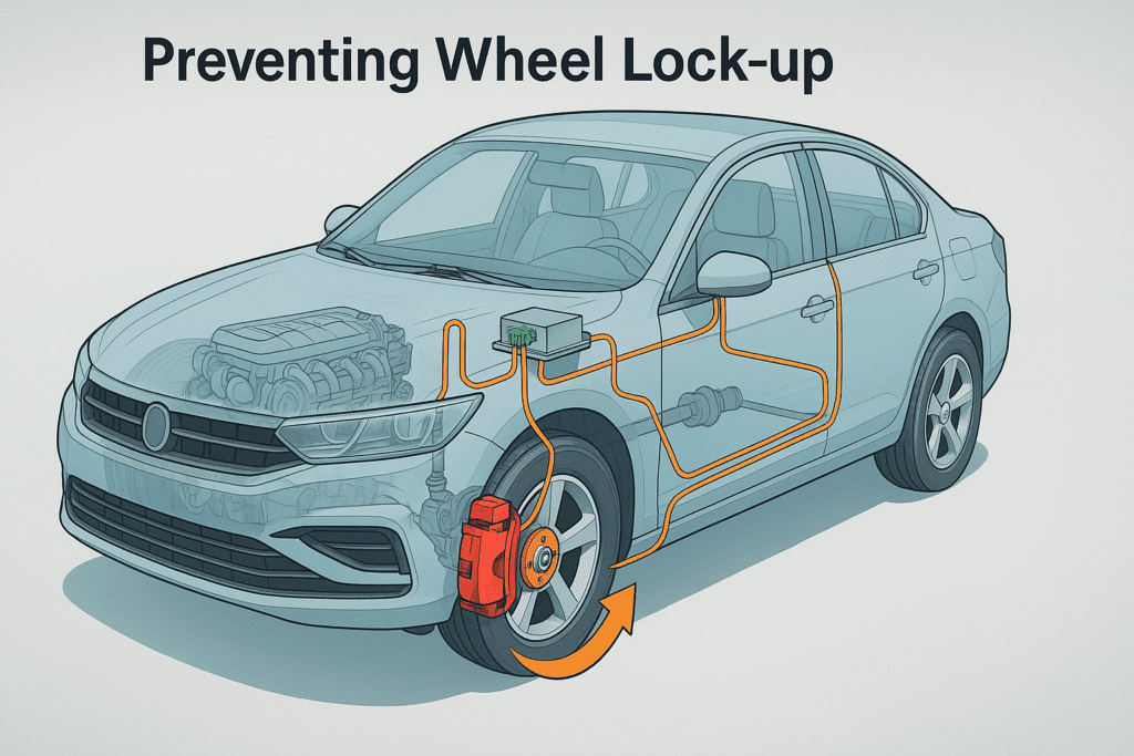 Preventing wheel lock-up